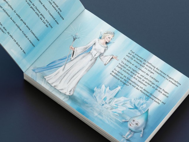 Geschichte vom kleinen Regentropfen